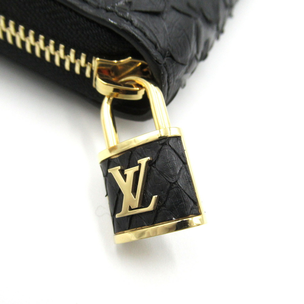 Louis Vuitton Zippy Wallet Black Python - image 8